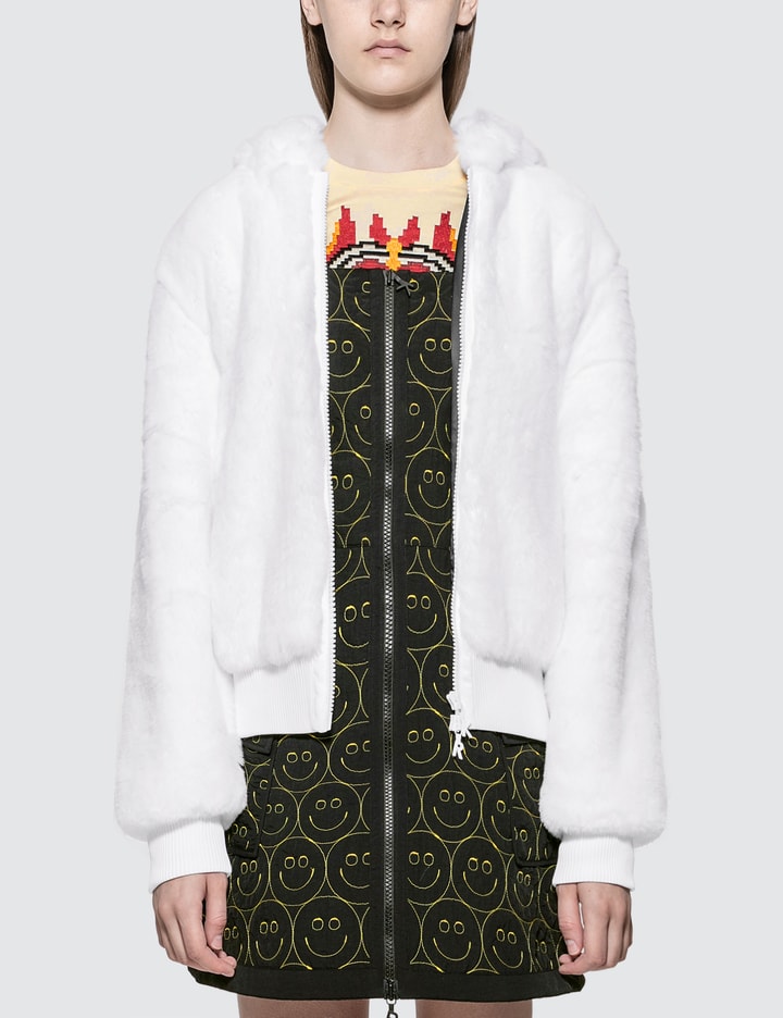 Haetae Jac Fur Hooded Bomber Jacket Placeholder Image