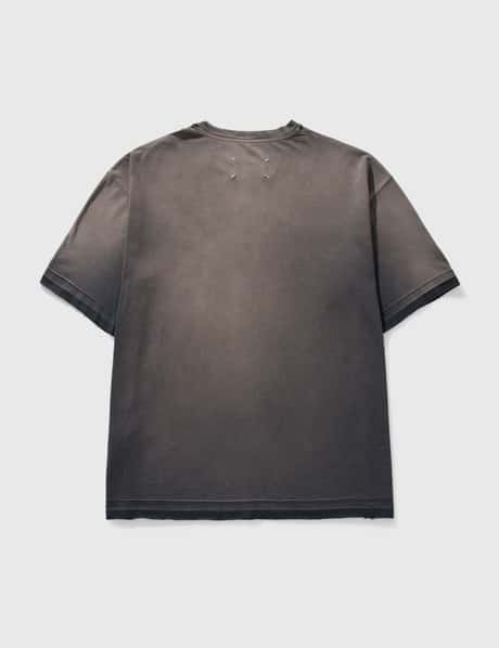 Maison Margiela Vintage Wash Logo Print T-shirt HBX Globally