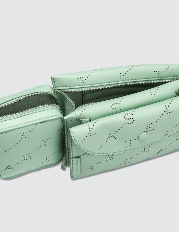 Two-way Monogram Utility Belt Bag in Pastel Green Placeholder Image