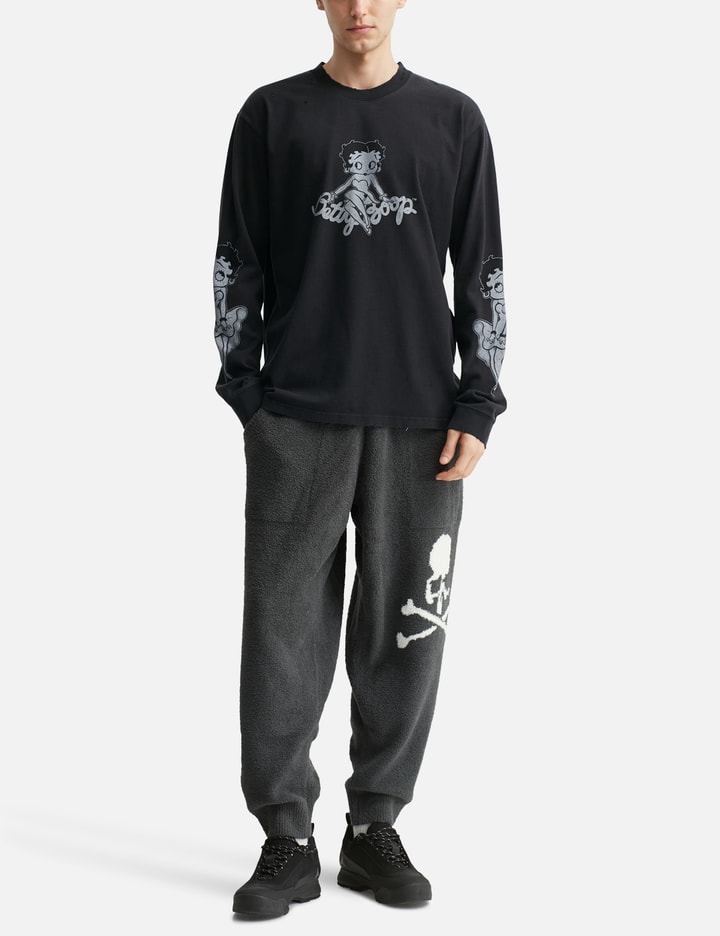 Mastermind World x X Betty Boop Damaged Long Sleeve T-shirt Placeholder Image