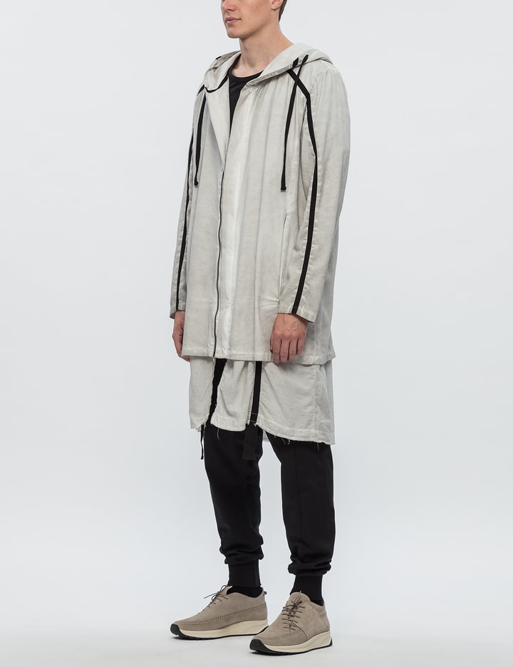 Long Woven Double Layer Parka Placeholder Image