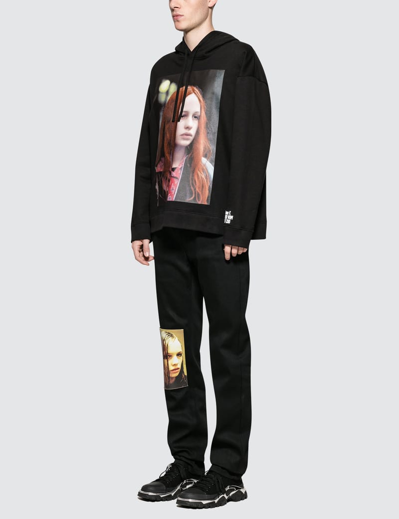 RAF SIMONS - 黒S新品 RAF 黒S新品 RAF SIMONS DETLEF スウェット 
