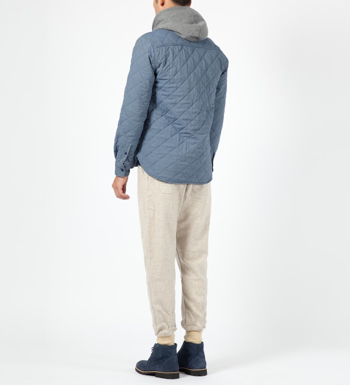 Blue Harrison L/S Quilted Shirt Placeholder Image