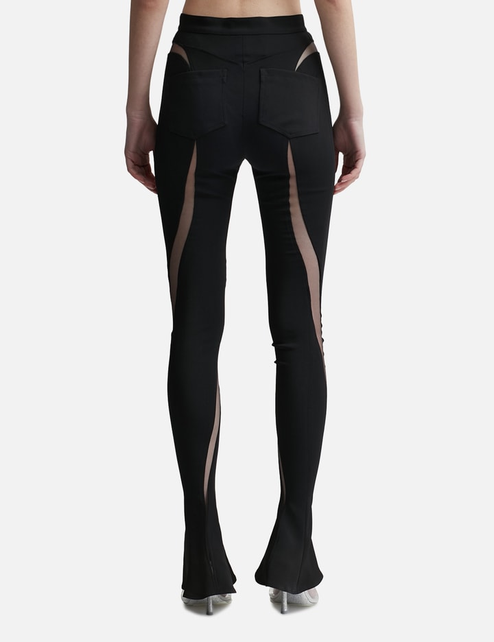 MUGLER - Glossy Embossed Leggings  HBX - Globally Curated Fashion and  Lifestyle by Hypebeast