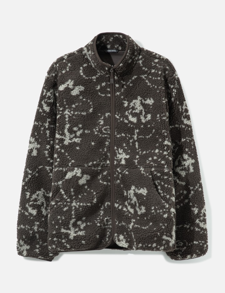 Hiking Patrol Print Fleece Jacket