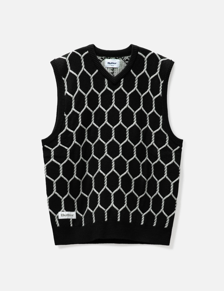 CHAIN LINK KNITTED VEST Placeholder Image