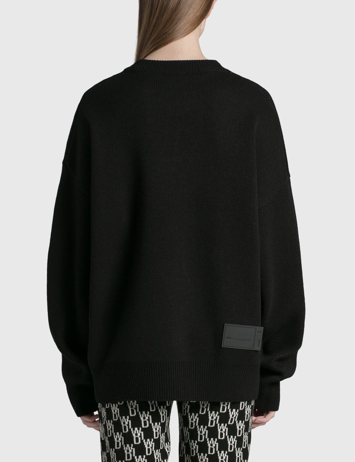 Logo Jacquard Sweater Placeholder Image