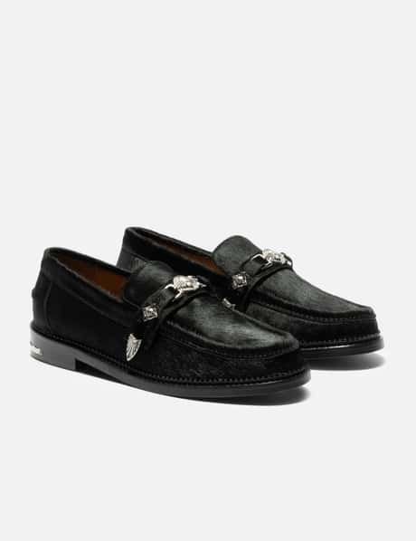 Black Leather Lace Up Shoes view 19