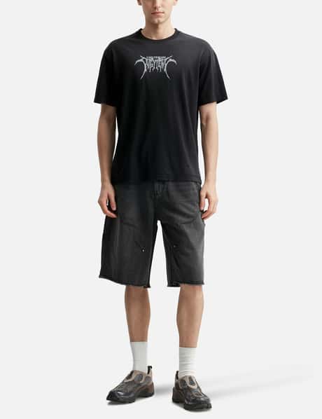 1/2 Graphic T-Shirt 'Metal Logo' Damaged view 15