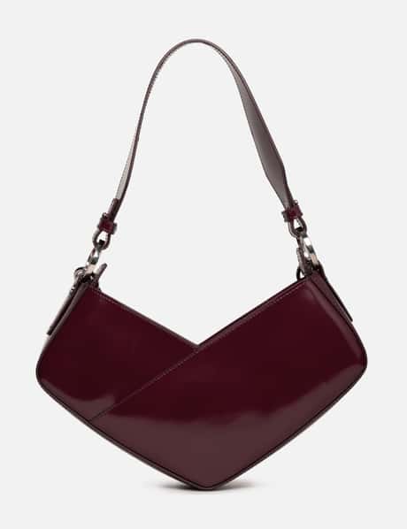 Venere Cube Burgundy Semi Patent Leather view 10