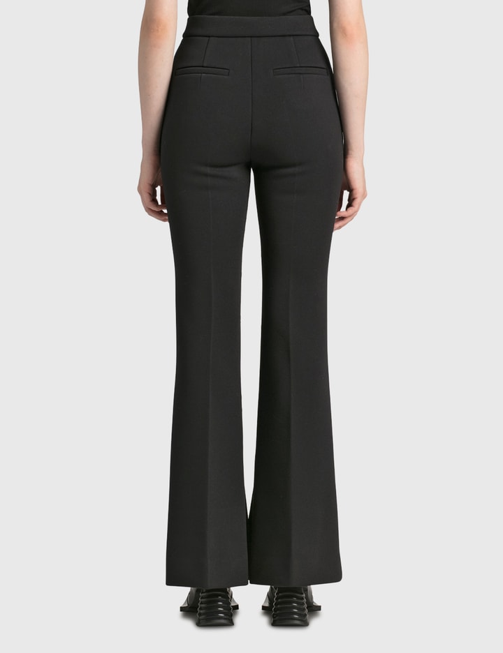 Side Slit Slim-fit Flared Pants Placeholder Image