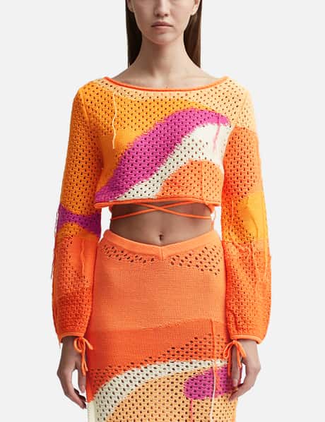 Before Sunset Rib Knit Skirt/Crop Top Set Before Sunset Rib Knit Skirt/Crop Top Set