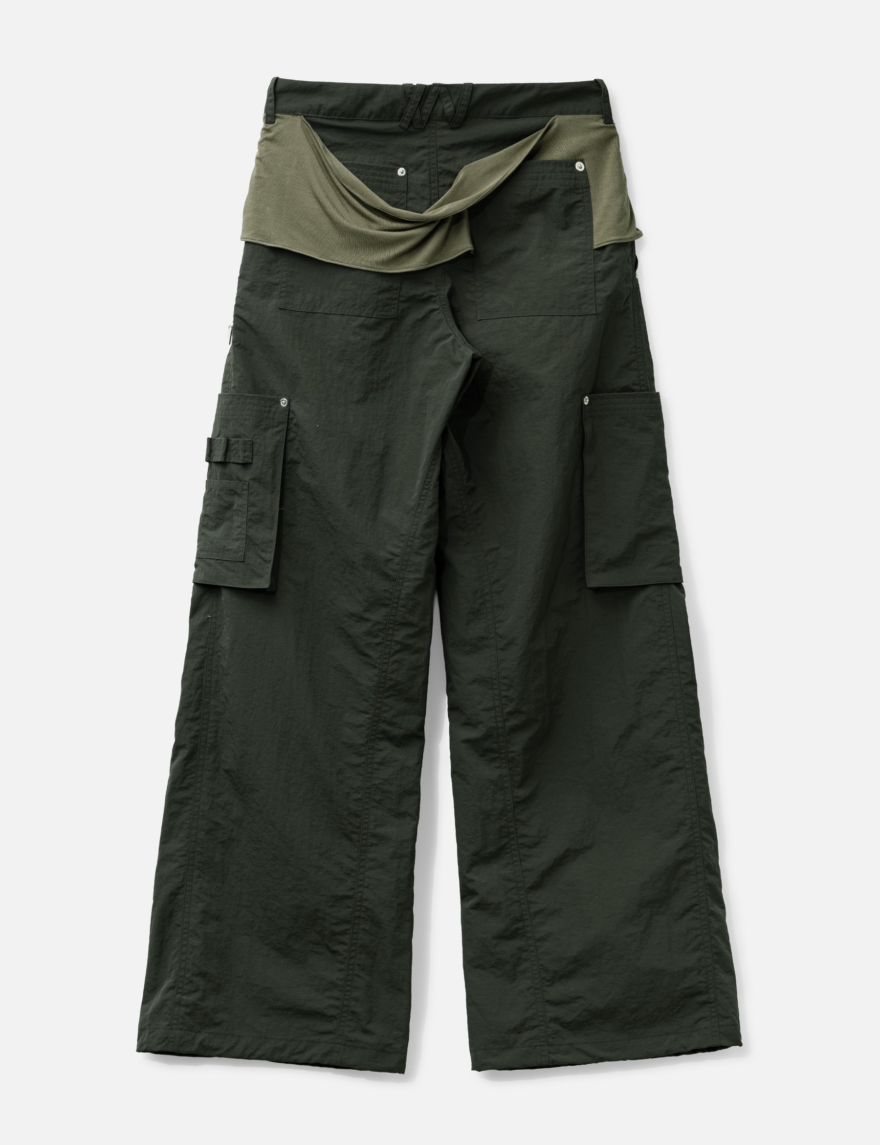 Mixed Layered Tie Jogger Pants view 17