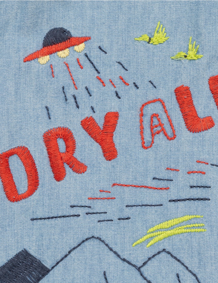 Human Made Embroidered Chambray Shirt