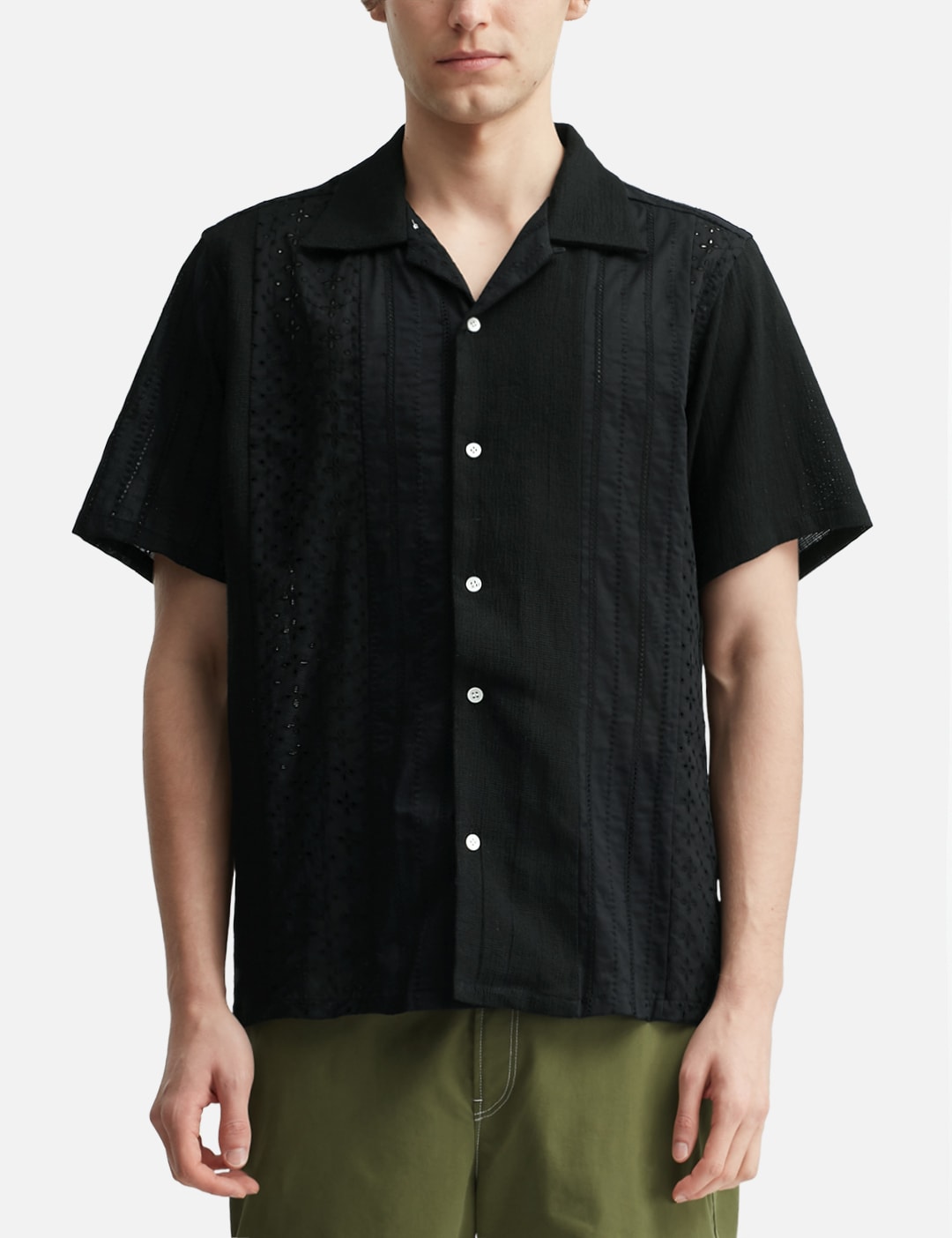 Lace Patchwork Shirt view 11
