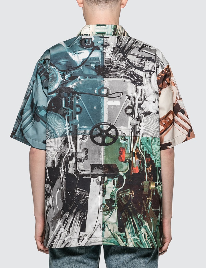 Submarine Print Cotton Shirt Placeholder Image