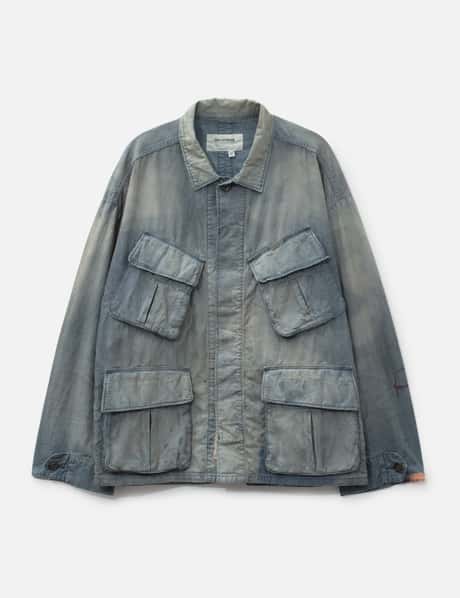 ANACHRONORM Chambray Remaked Fatigue Jacket