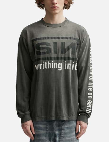 Saint Michael - Sin Long Sleeve T-shirt | HBX - Globally Curated 