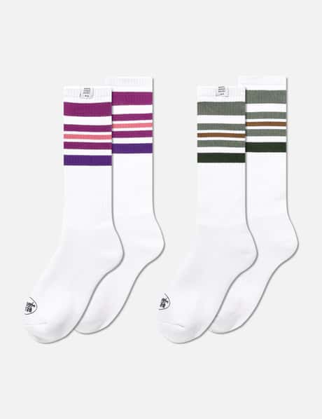 Bedwin & The Heartbreakers 2pcs PACK LINE SOCKS "LARRY"