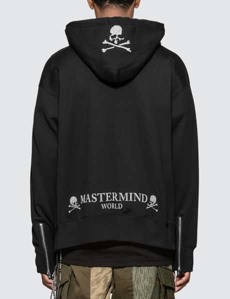 マスターマインド・ワールド - Glitter Logo Full Zip Hoodie | HBX