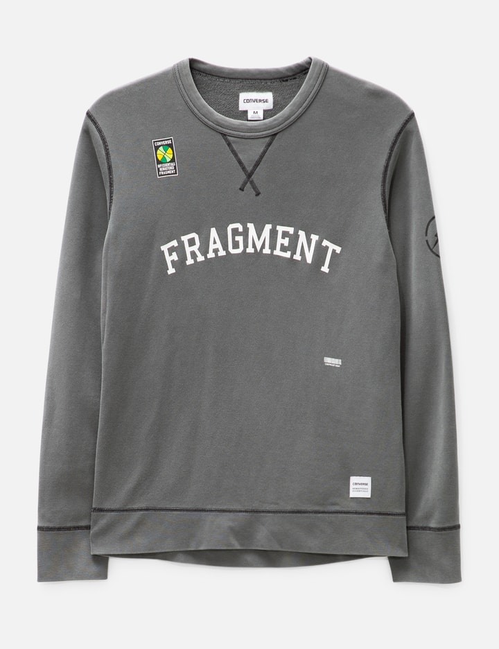 Fragment Design Fragment X Converse Washed Sweatshirt In Gray