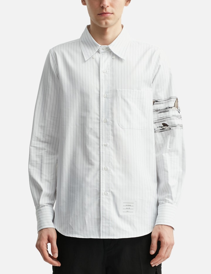 Geese 4-bar Pinstripe Oxford Shirt Placeholder Image