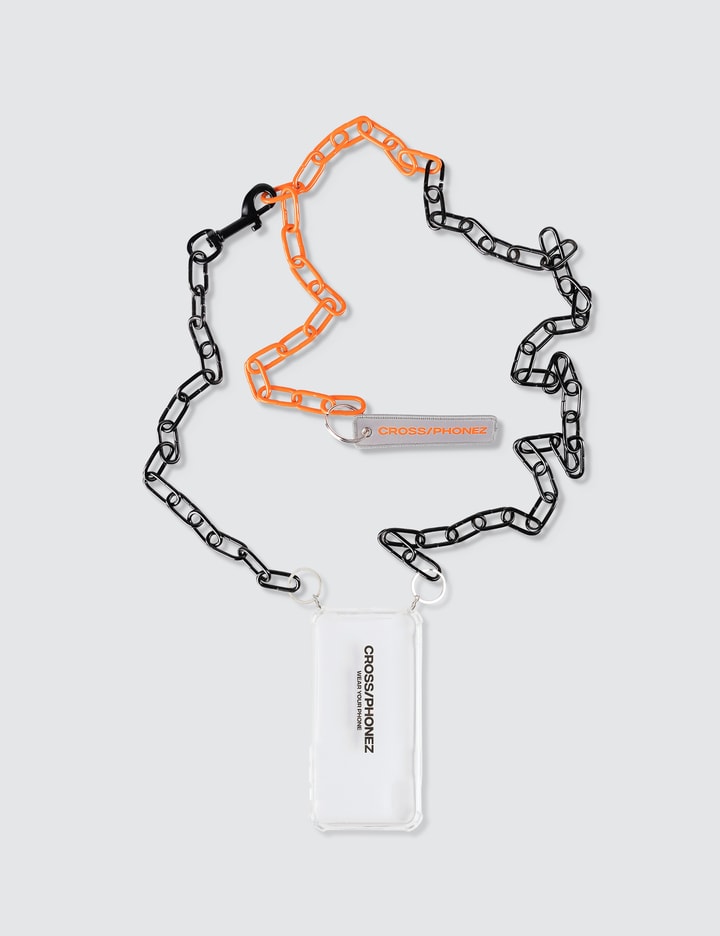 Black And Orange Chain iPhone Case Placeholder Image