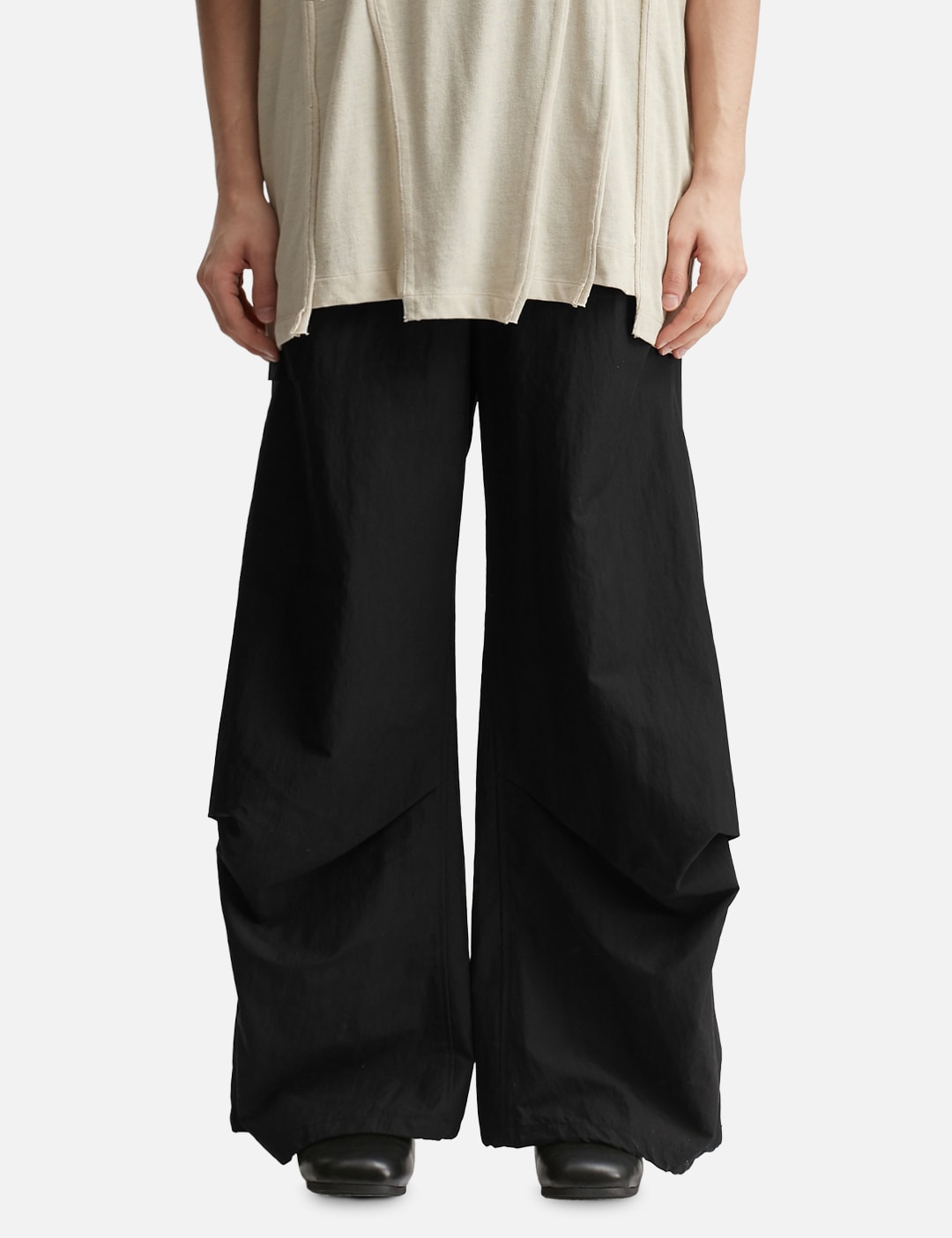 Bias Drape Flare Pants view 18