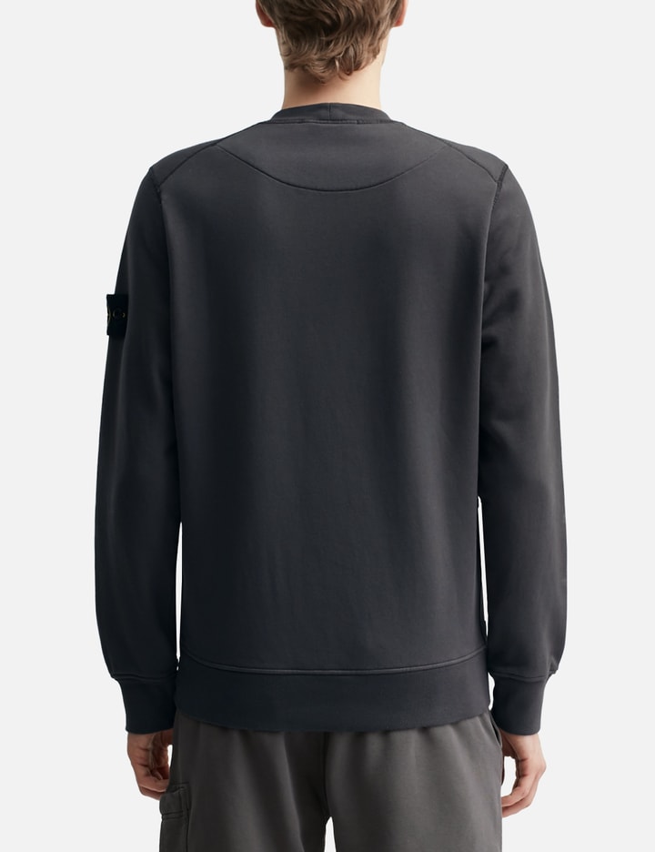 Stone Island Organic Cotton Fleece Sweatshirt