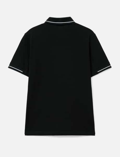 Logo Patch Cotton Polo Shirt view 8