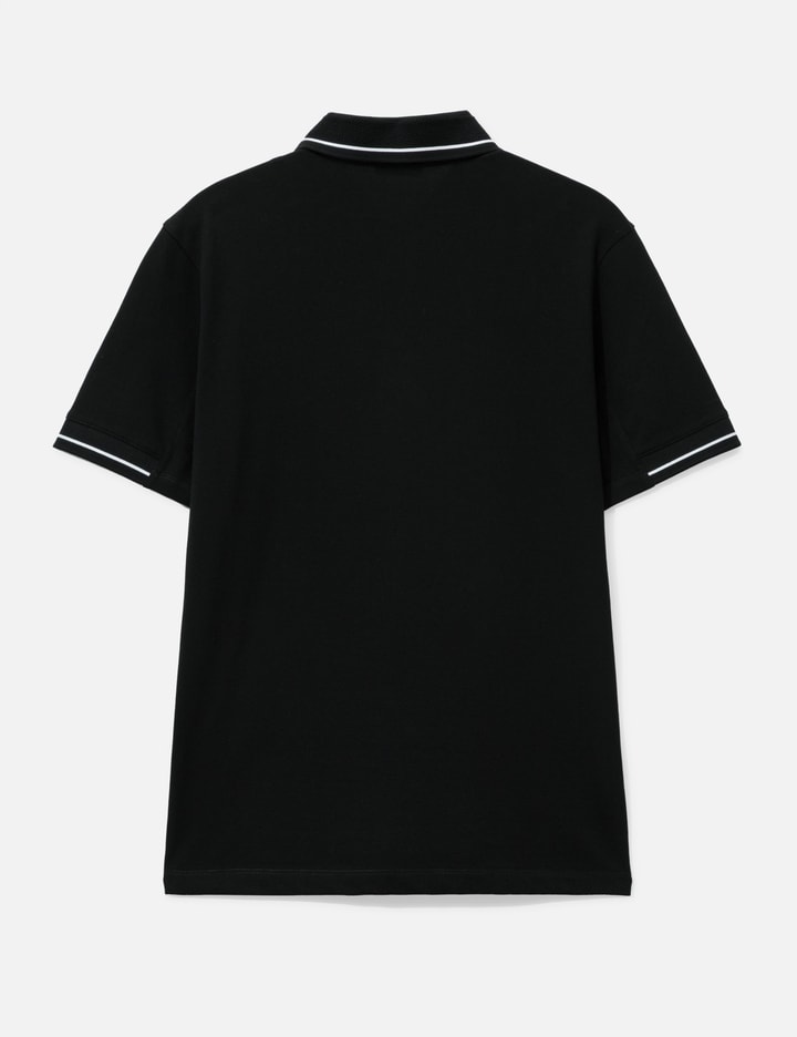 Moncler Logo Patch Cotton Polo Shirt