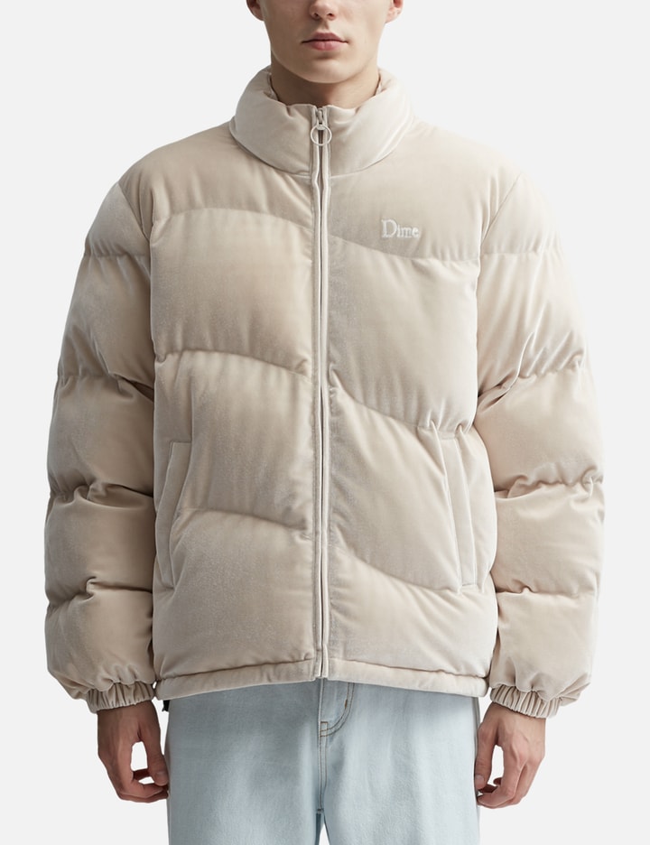 VELVET QUILTED PUFFER Placeholder Image