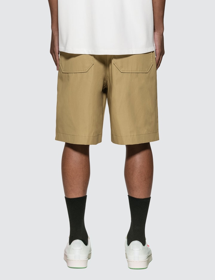 Wide Leg Cotton Shorts Placeholder Image