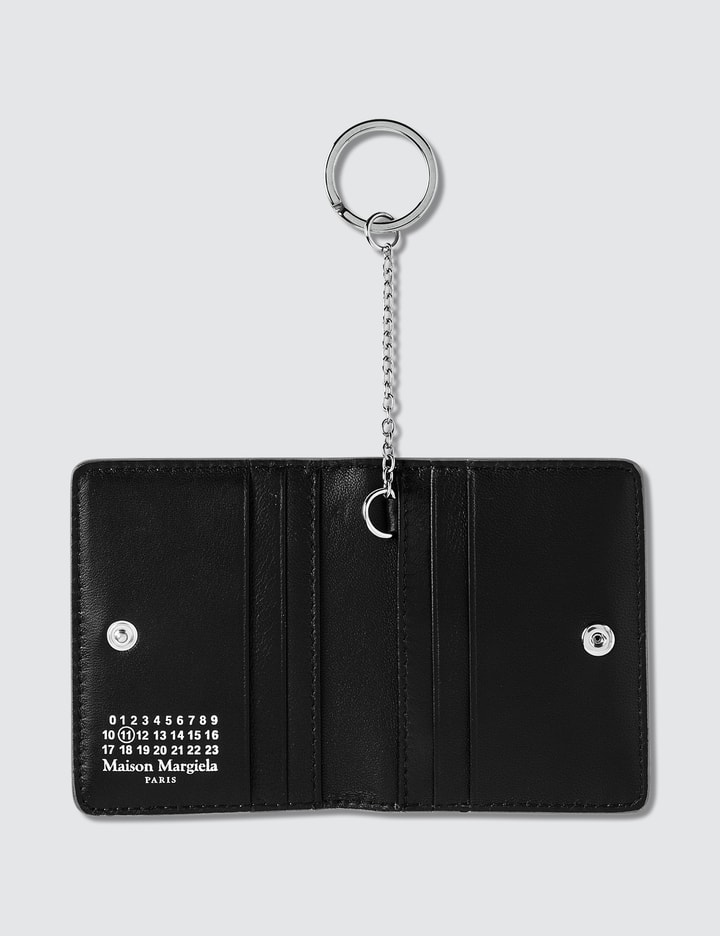 Crinkle Leather Fold Card Holder Placeholder Image