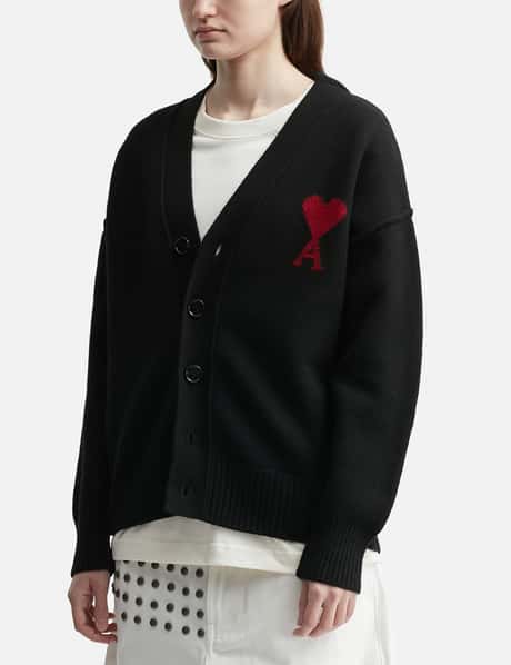 Cardigan With Contrasted Ami De Coeur view 7