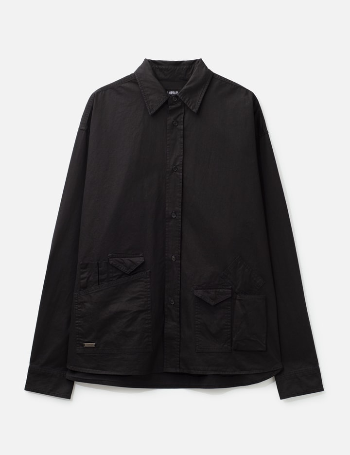 AJOBYAJO Cation Long Sleeve Utility Shirt