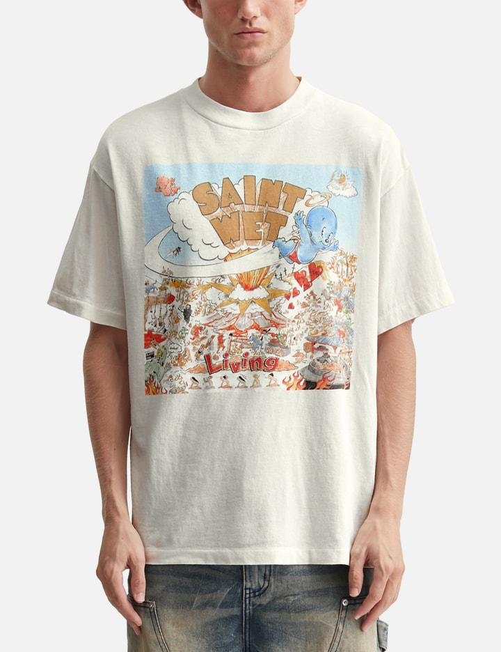 Saint Michael Saint Wet Short Sleeves T-Shirt