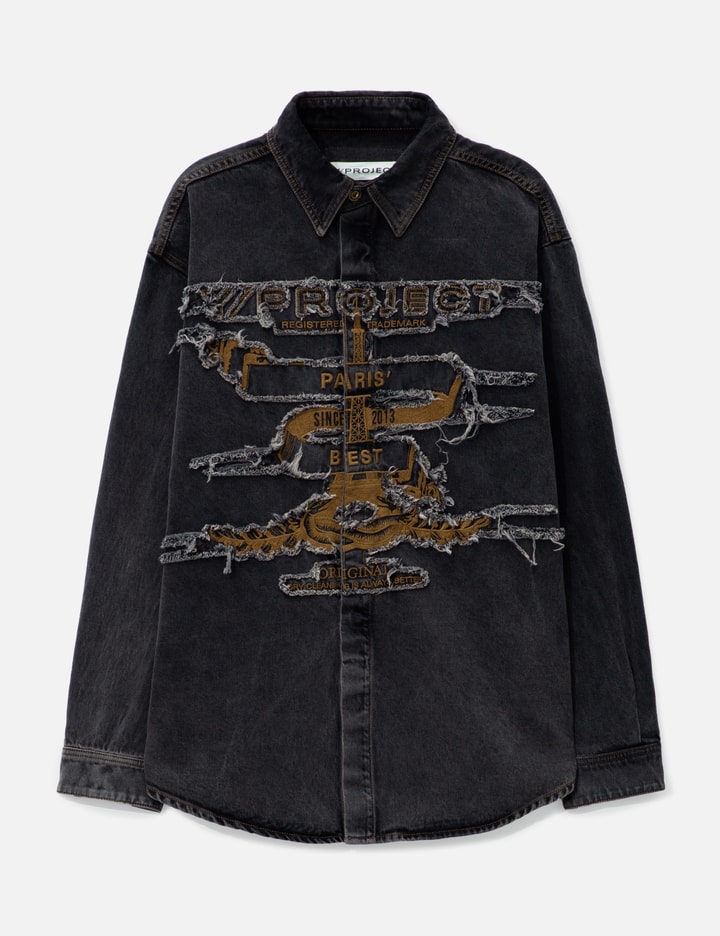 Evergreen Paris' Best Patch Denim Shirt Placeholder Image