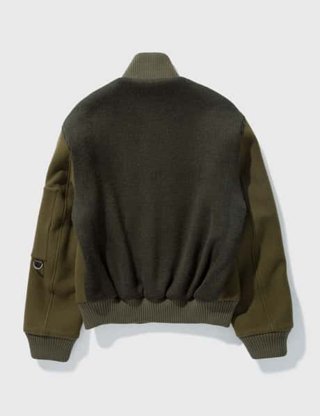 Loewe - ニット バックボンバージャケット | HBX - ハイプビースト 