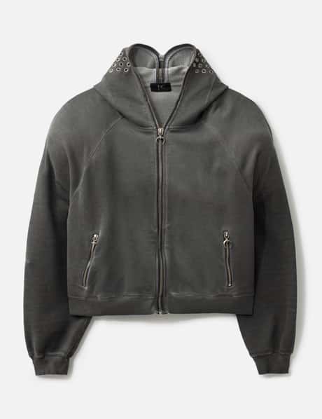 Bulk Shoulder Gladiator Zip-Up Hoodie view 6
