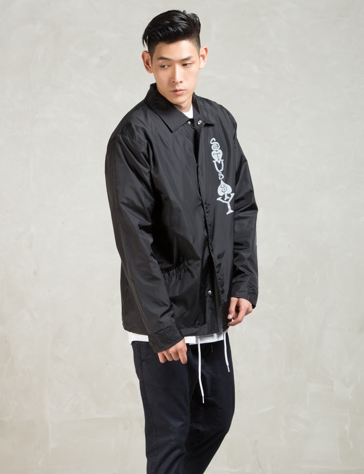 Stüssy Black Player Coaches Jacket