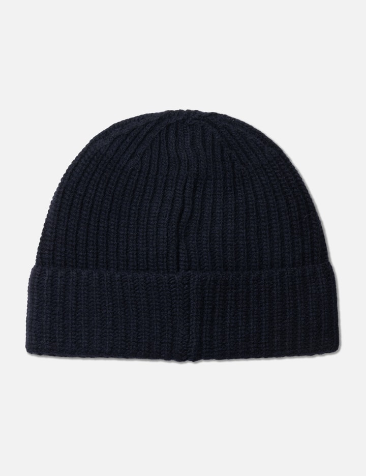 Stone Island Light RWS Geelong Wool Ribbed Knit Beanie
