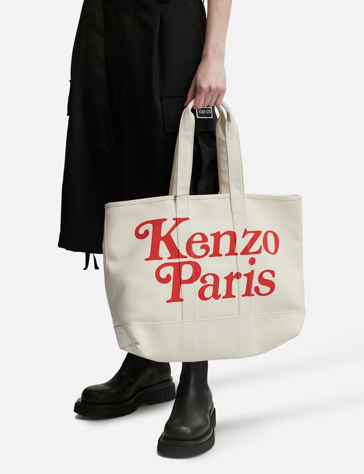 Shop Kenzo Utility Large Tote Bag In White