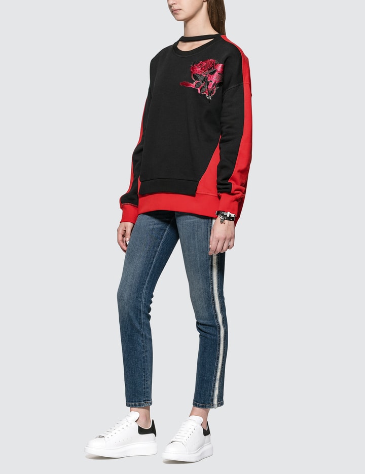 Side Piped Skinny Jeans Placeholder Image