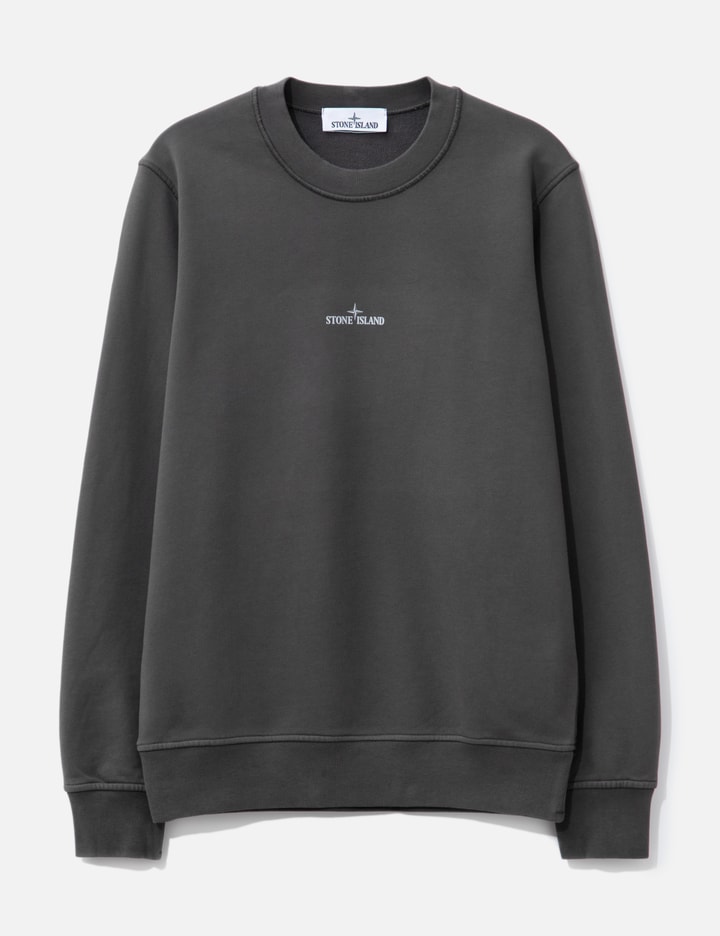 Stone Island Sweatshirt With Industrial Flow Print