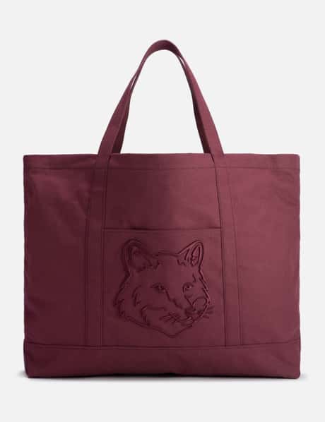 Maison Kitsuné FOX HEAD XL TOTE