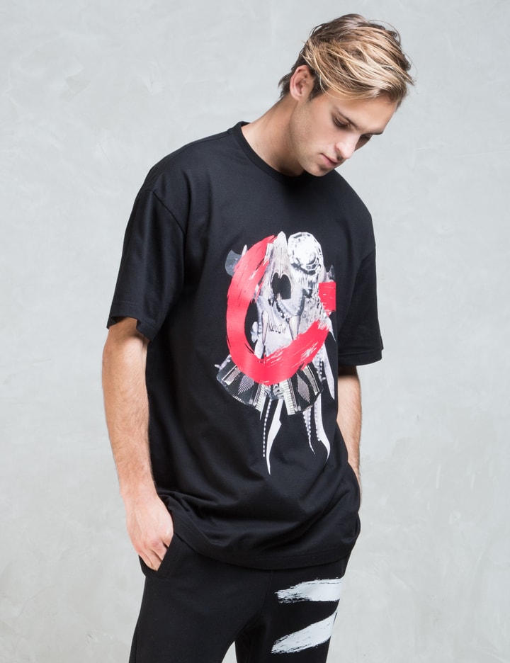 Skull Collage Graphic S/S T-Shirt Placeholder Image