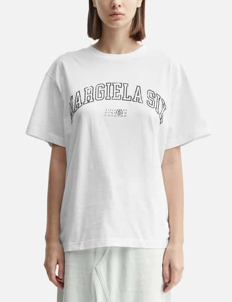 MM6 Maison Margiela Varsity print T-shirt