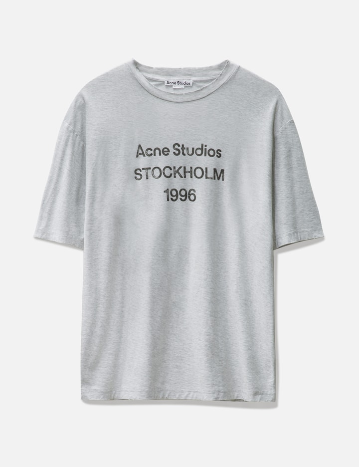 Acne Studios Logo T-shirt In White