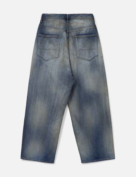 ANCELLM - Aging Wide Denim 5P Pants | HBX - Globally Curated  